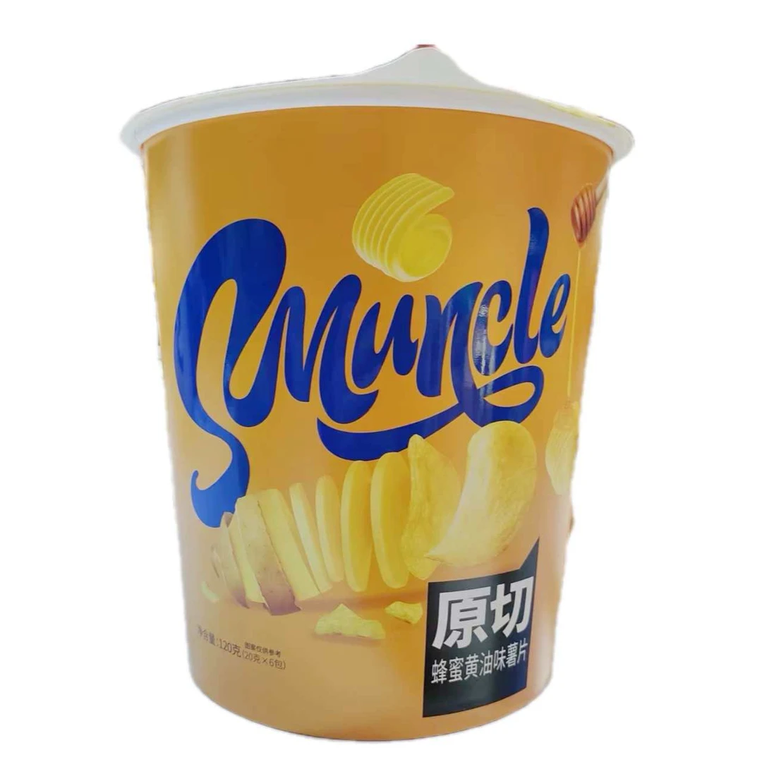 SMuncle原切薯片蜂蜜黄油味120g 1桶/份