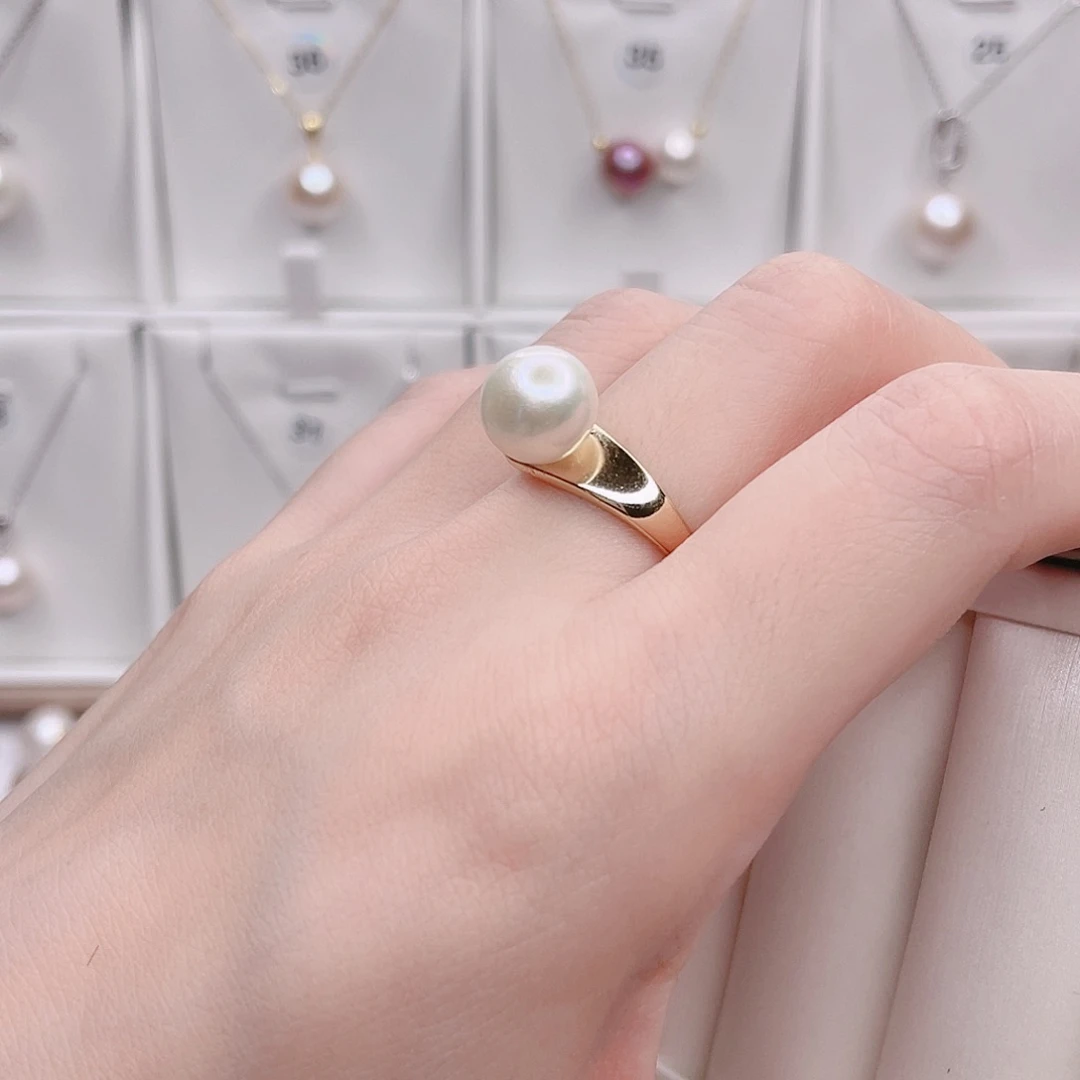 戒指未镶嵌淡水珍珠