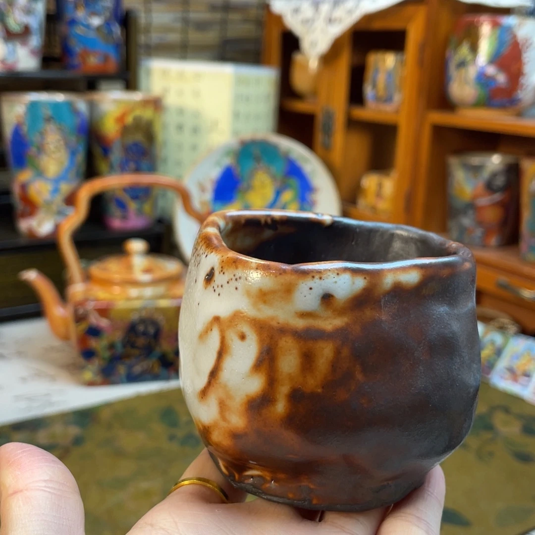 手工手捏异型杯杯