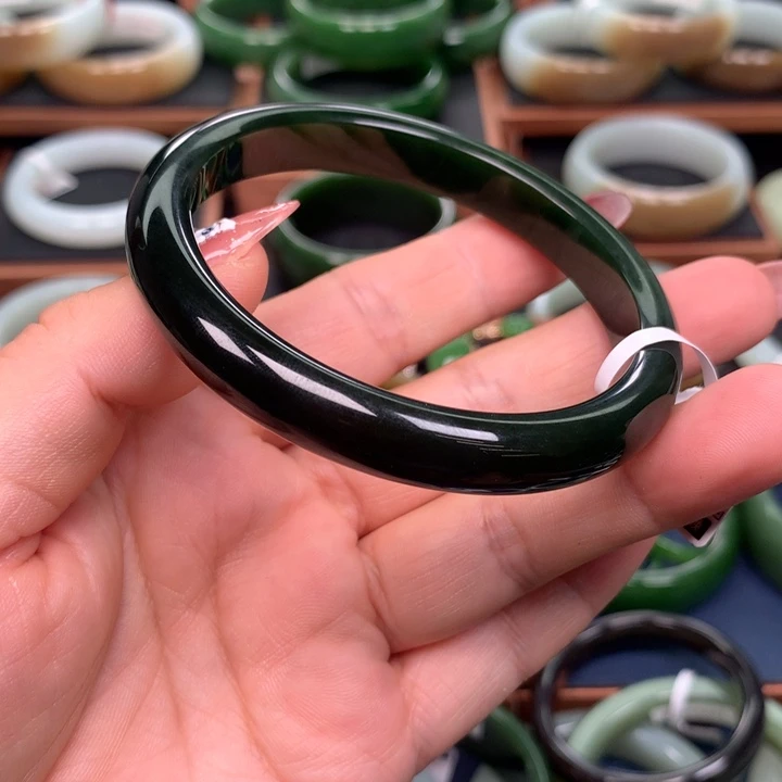 和田玉（碧玉）6162圈口未镶嵌