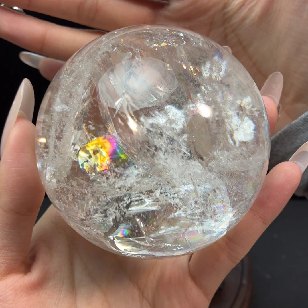 S***q珠宝半成品未镶嵌水晶82.2mm