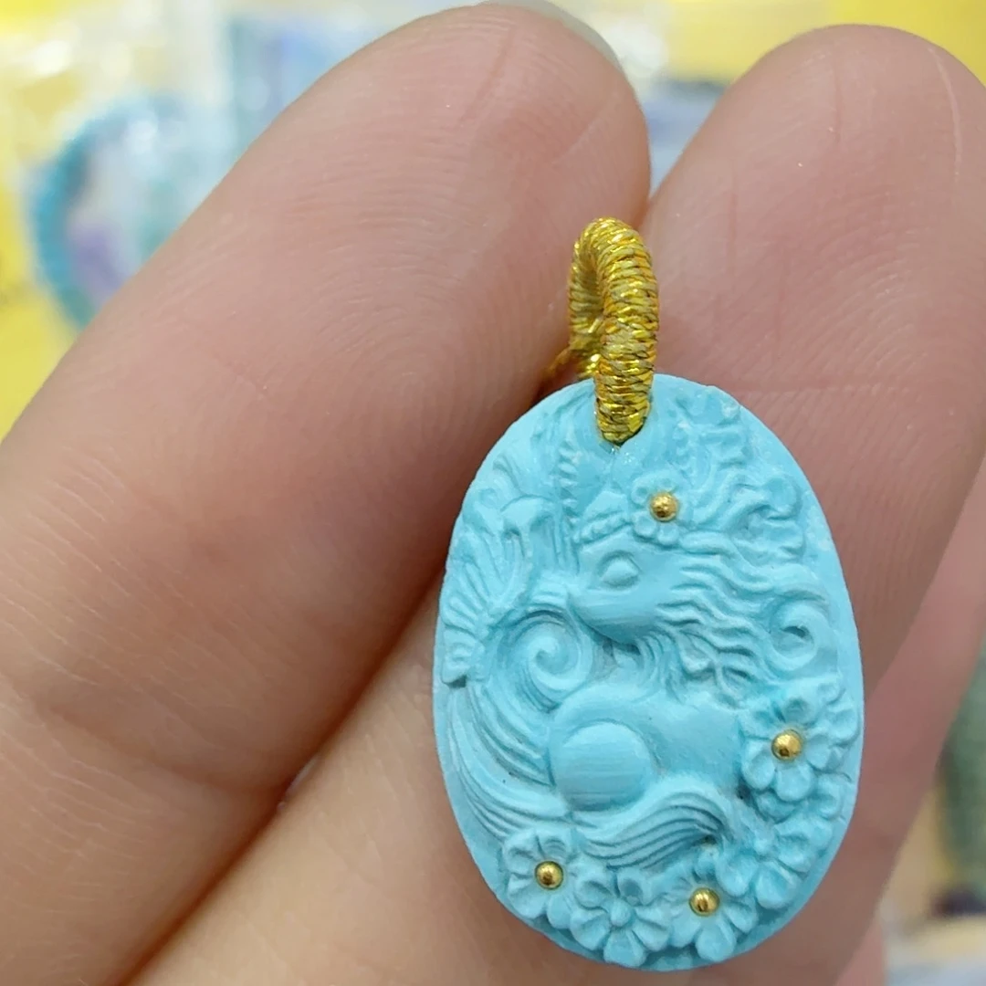 绿松石未镶嵌珠宝奇石