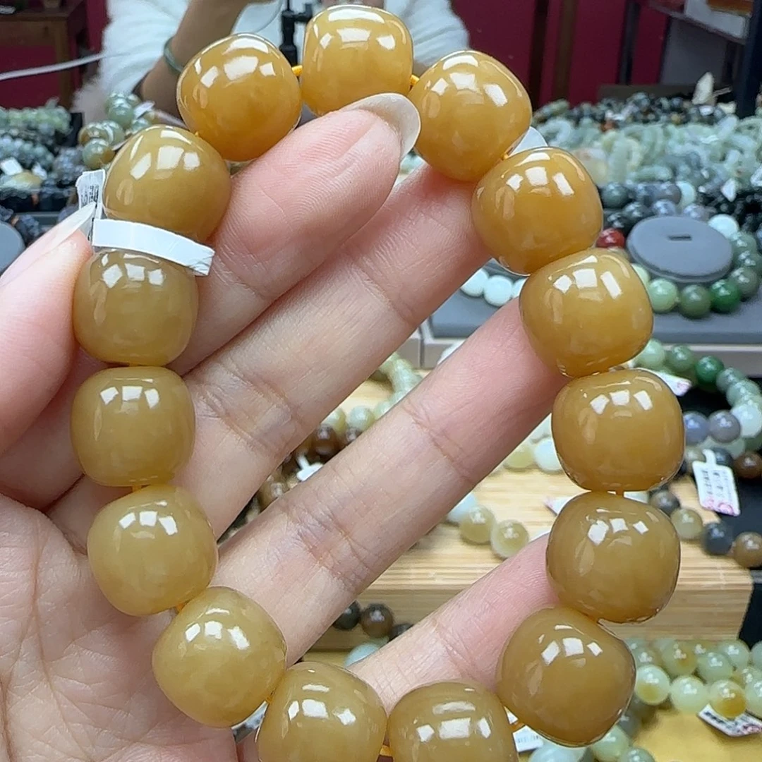 和田玉手链未镶嵌