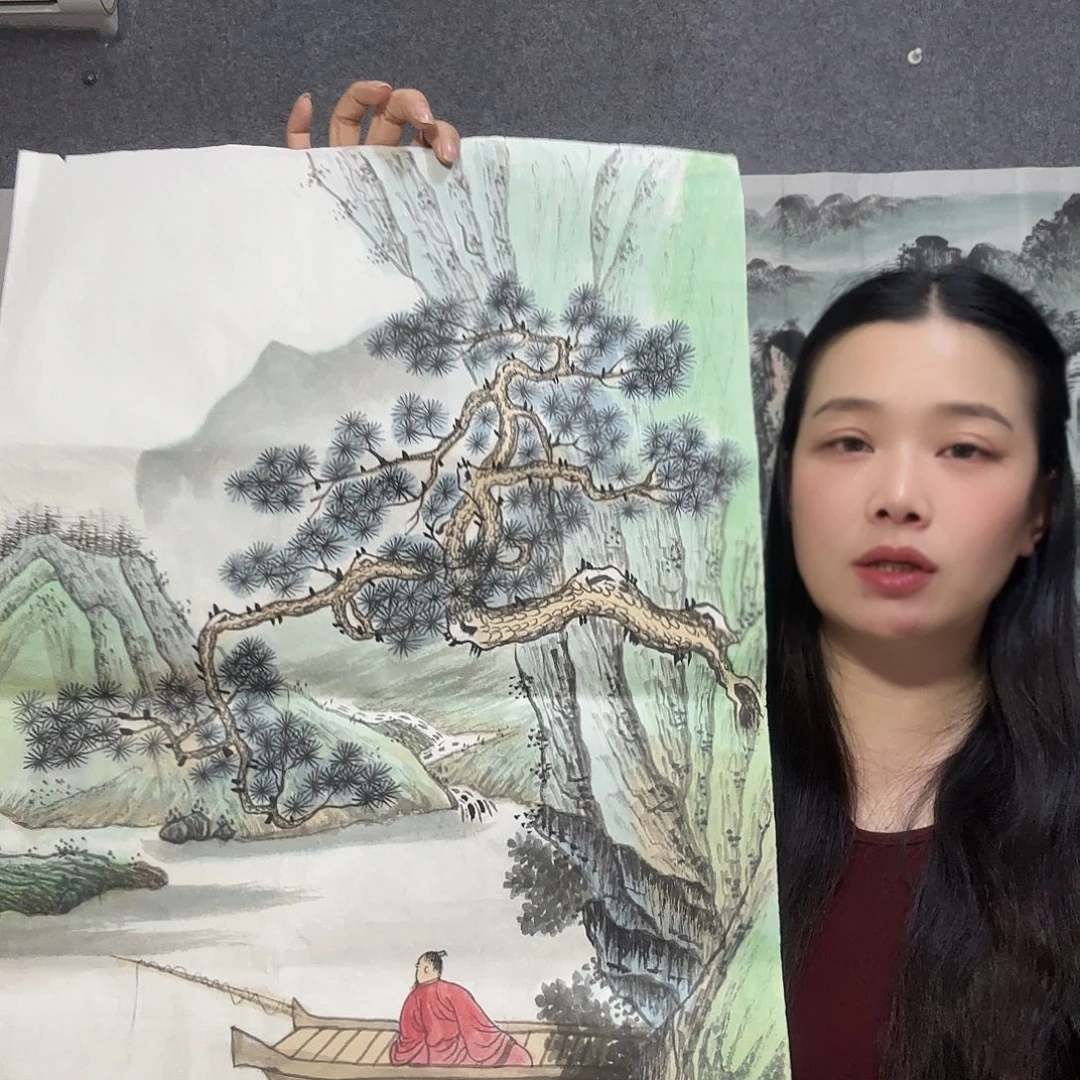 X***蝈纯手工手绘国画艺术