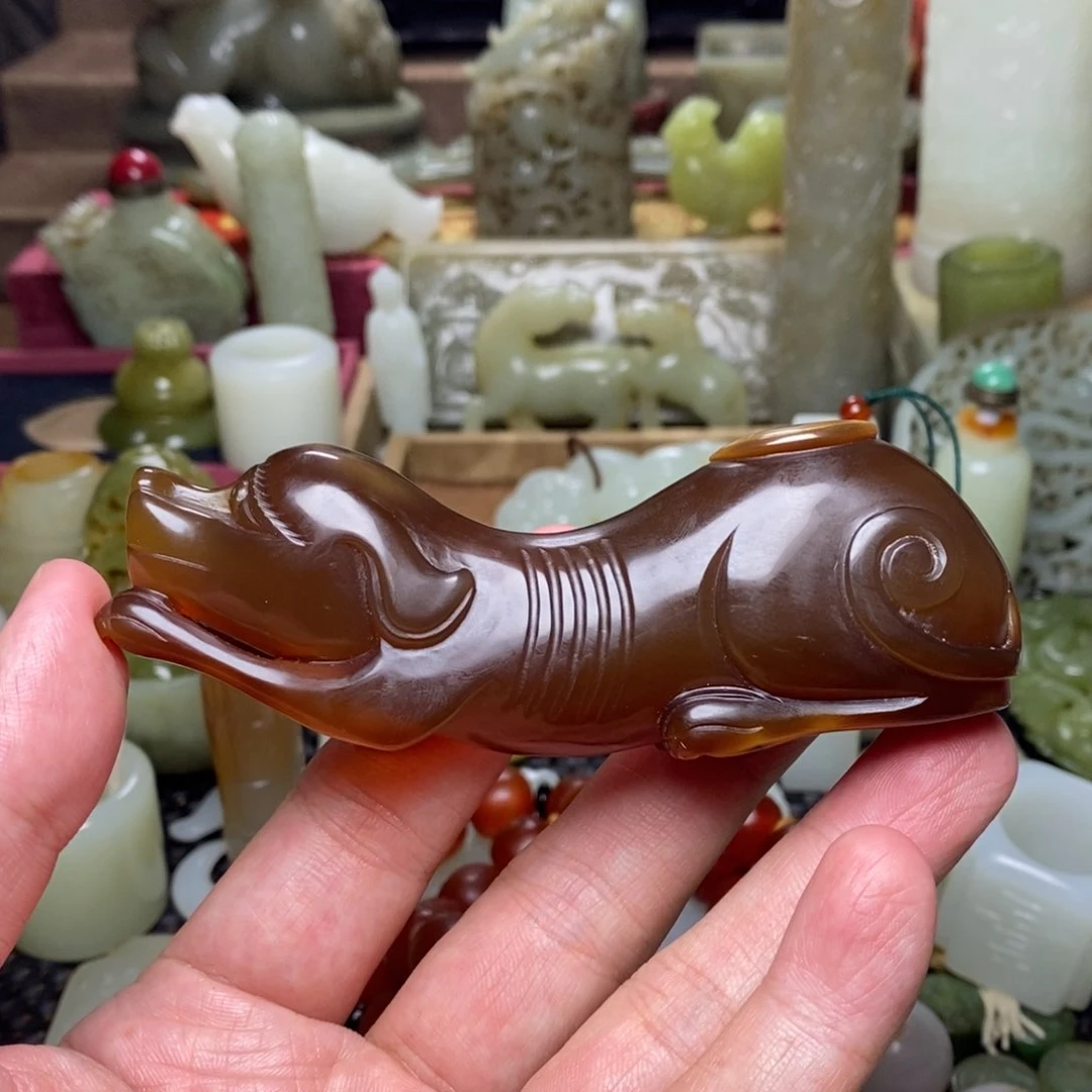 小***儿和田玉未镶嵌挂件