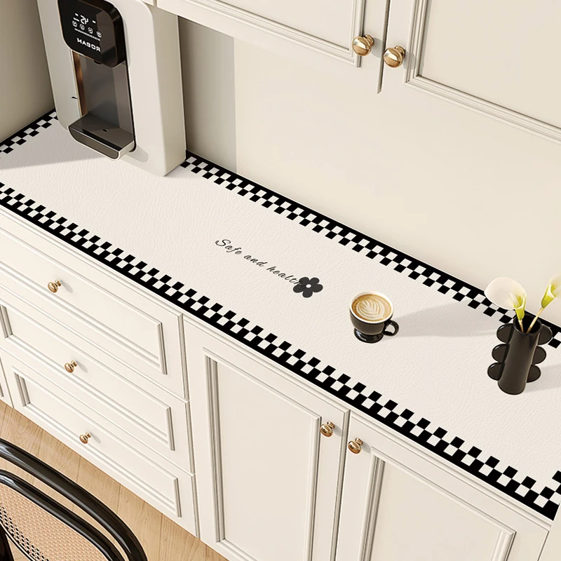 电视柜桌垫餐边柜台面保护垫轻奢高级感防水防油玄关桌面鞋柜垫子