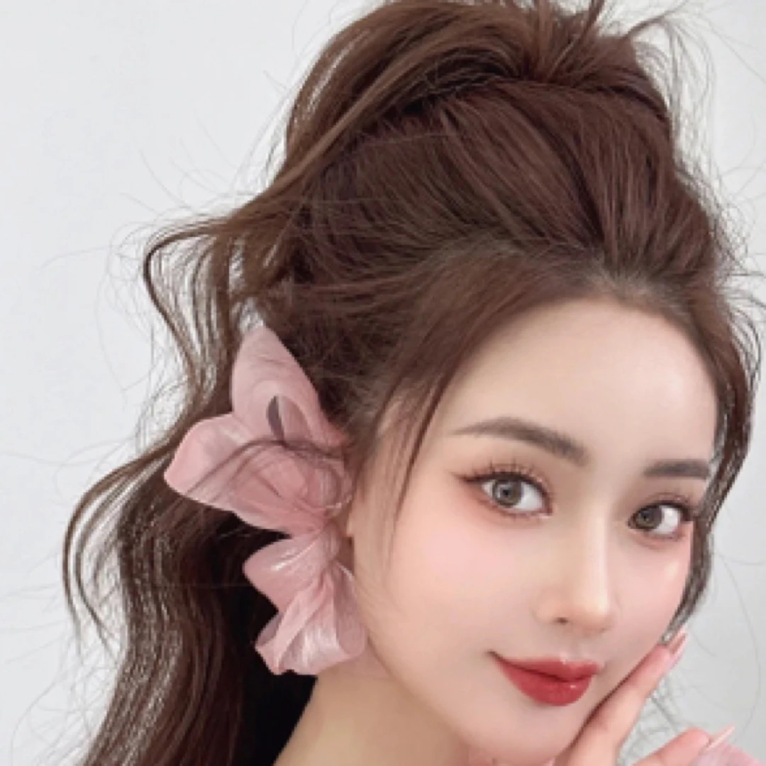 合金布艺婚庆饰品 新款粉色小蝴蝶结可爱甜美