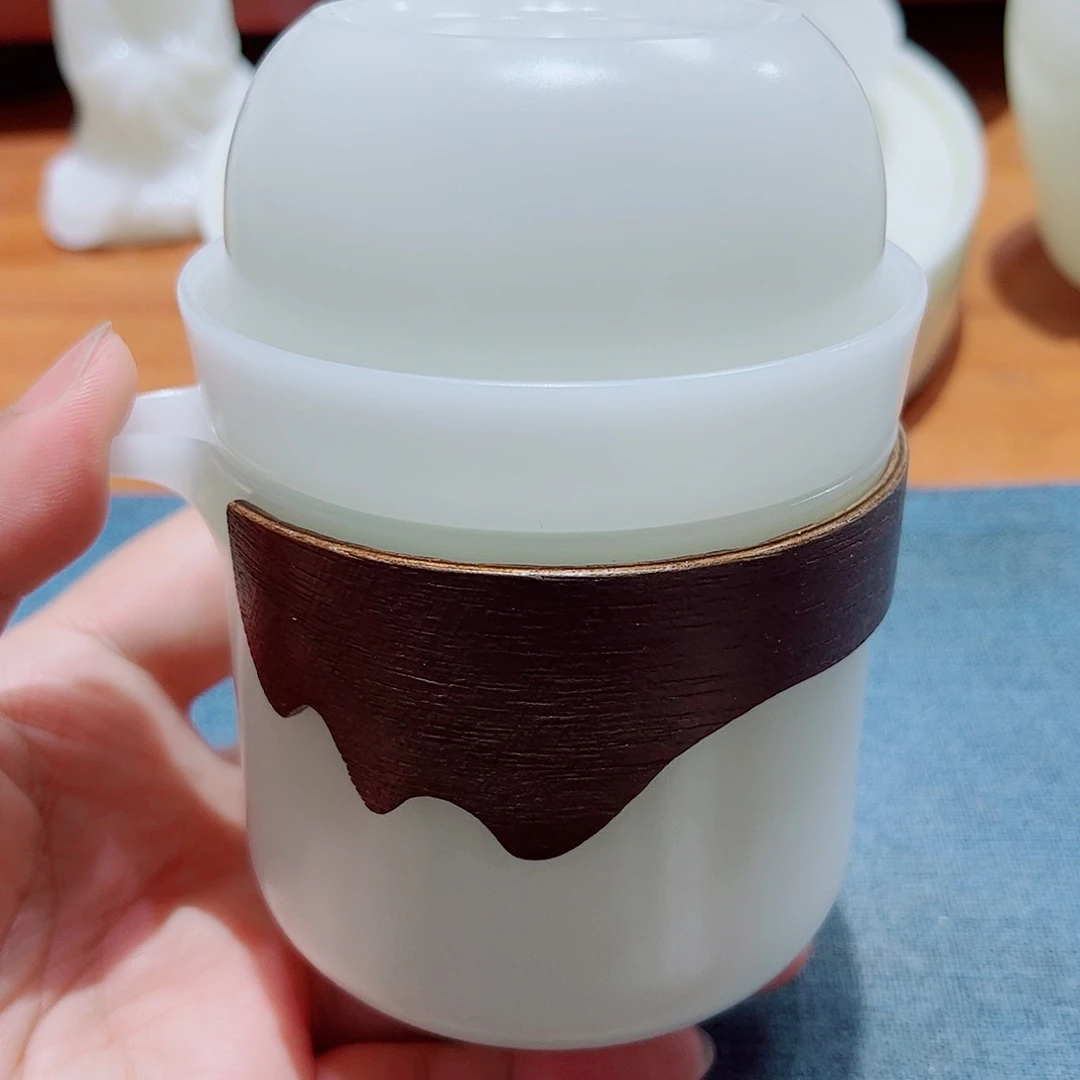 陶瓷素烧璞玉1壶4杯111111