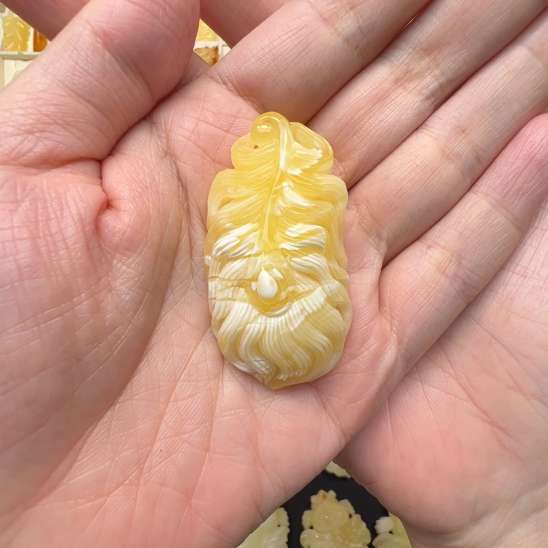 蜜蜡未镶嵌裸石蜜蜡