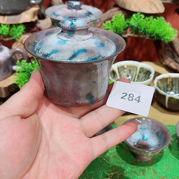 沁庐柴窑古法柴烧茶具