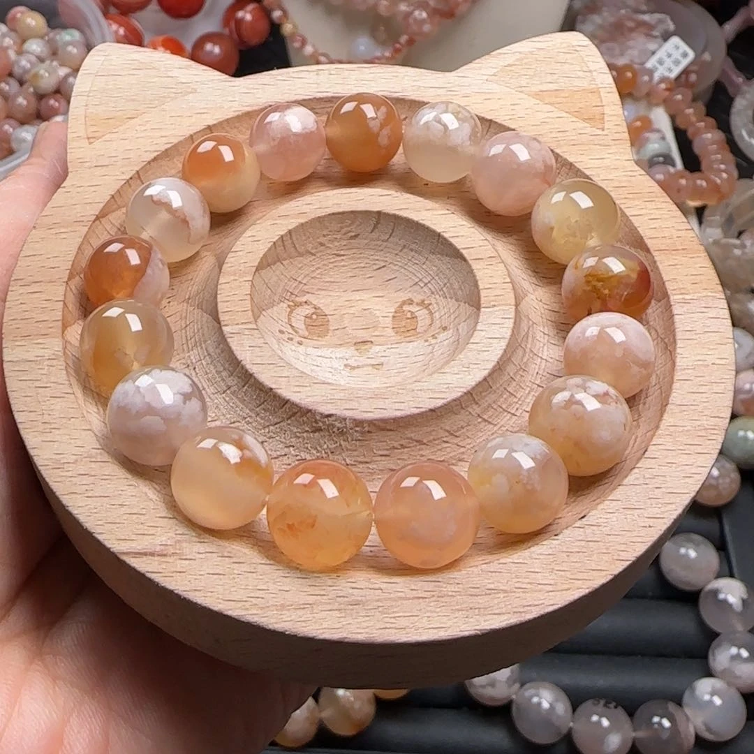 未镶嵌玛瑙/玉髓珠宝半成品