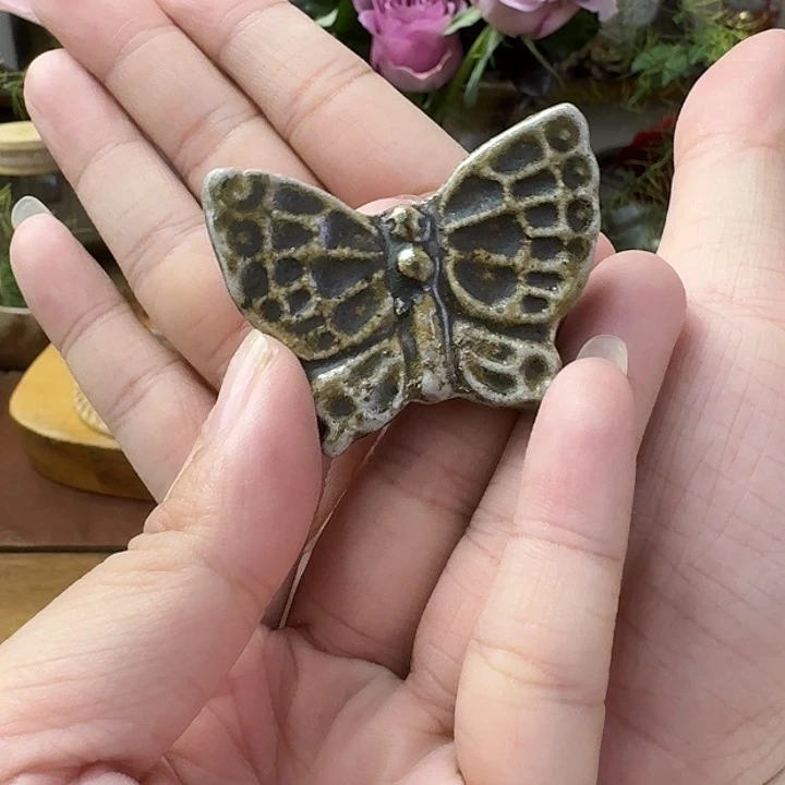 蓝***禧陶吉窑口备前烧置物福利一口价