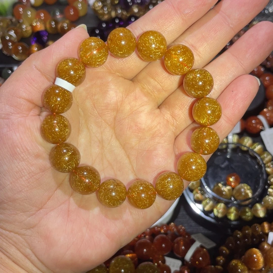 洋****水晶未镶嵌手链维纳斯12.8mm左右