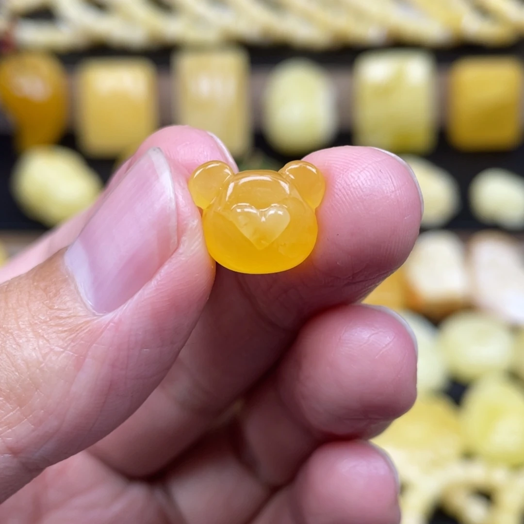 琥珀未镶嵌裸石琥珀蜜蜡