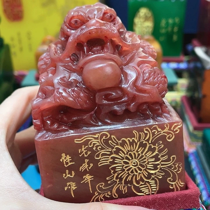 寿山石印石篆刻印章引首章闲章姓名章生日礼物