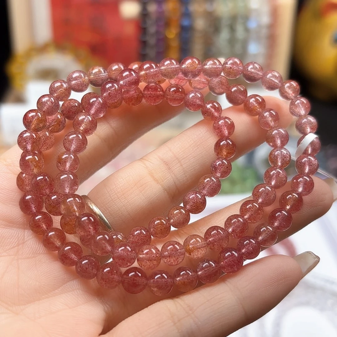 水晶手链未镶嵌草莓6