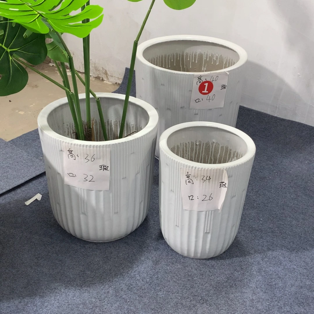 高温陶瓷花盆微瑕