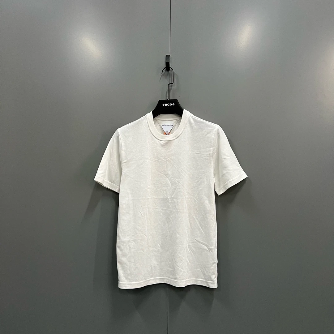 95新 BOTTEGA VENETA/葆蝶家 （c4）纯色圆领短袖S码/400392