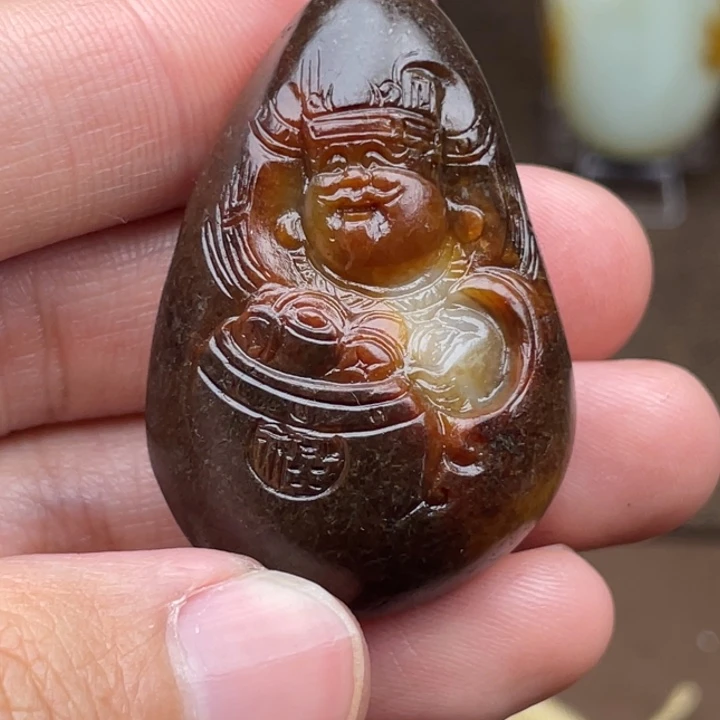 未镶嵌和田玉挂件