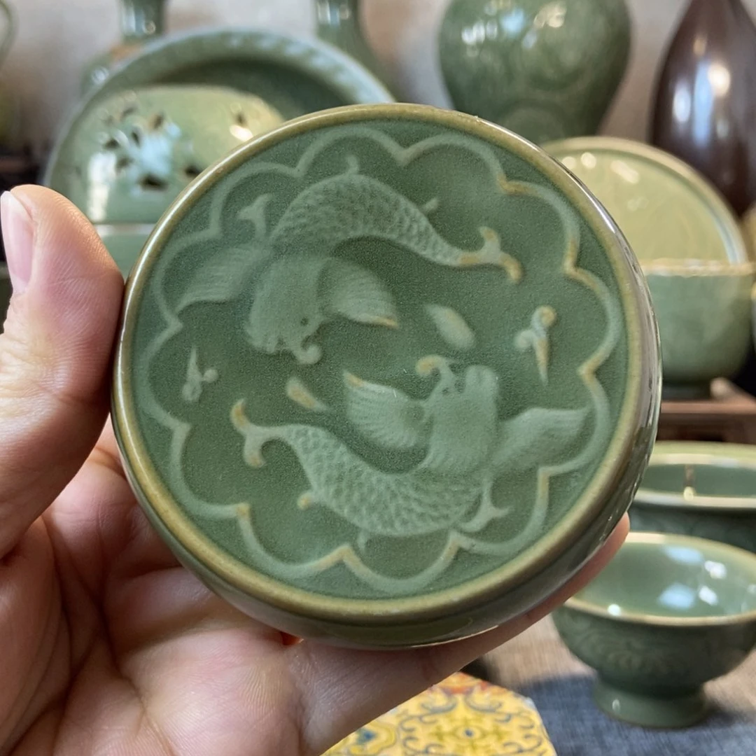 耀州窑福利款盖置杯垫