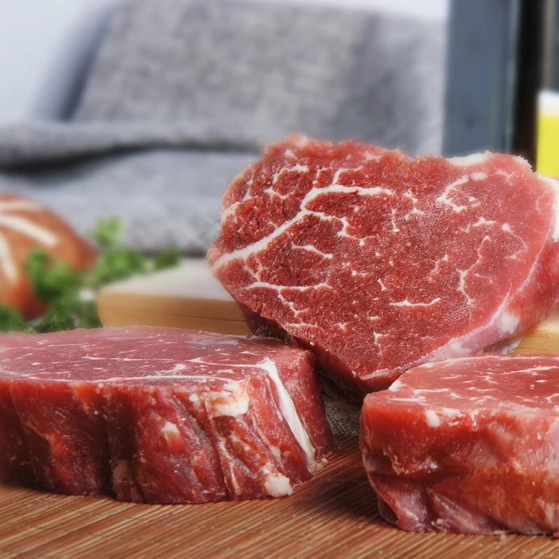 原切牛排【感恩回馈】澳洲M3和牛菲力牛排4袋共500g