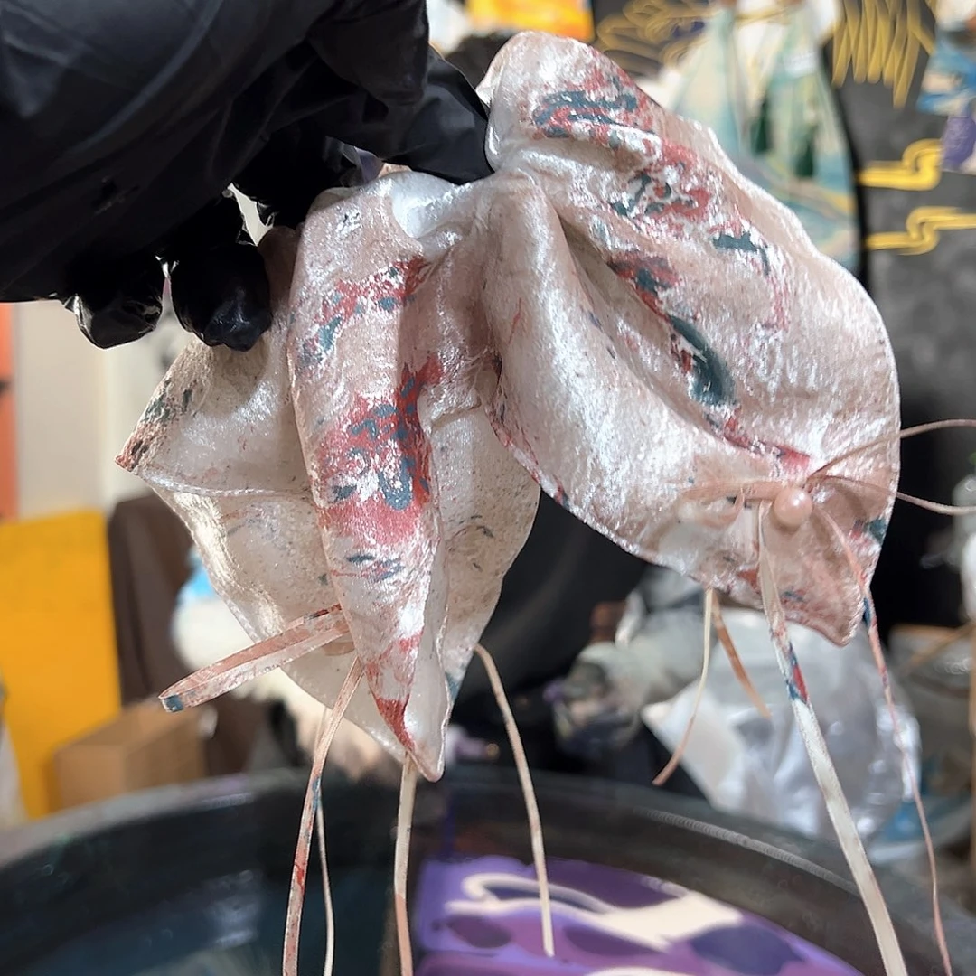 538新款方巾枫林晚