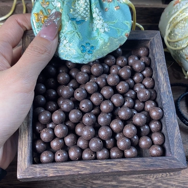 泥塑雍正茉莉1.0瑕疵珠香包约50克