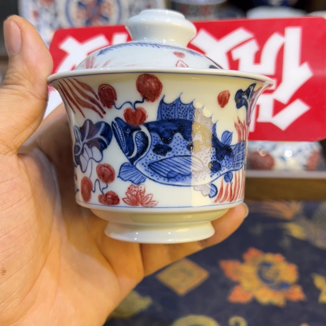 陶微瑕景德镇手工手绘手绘