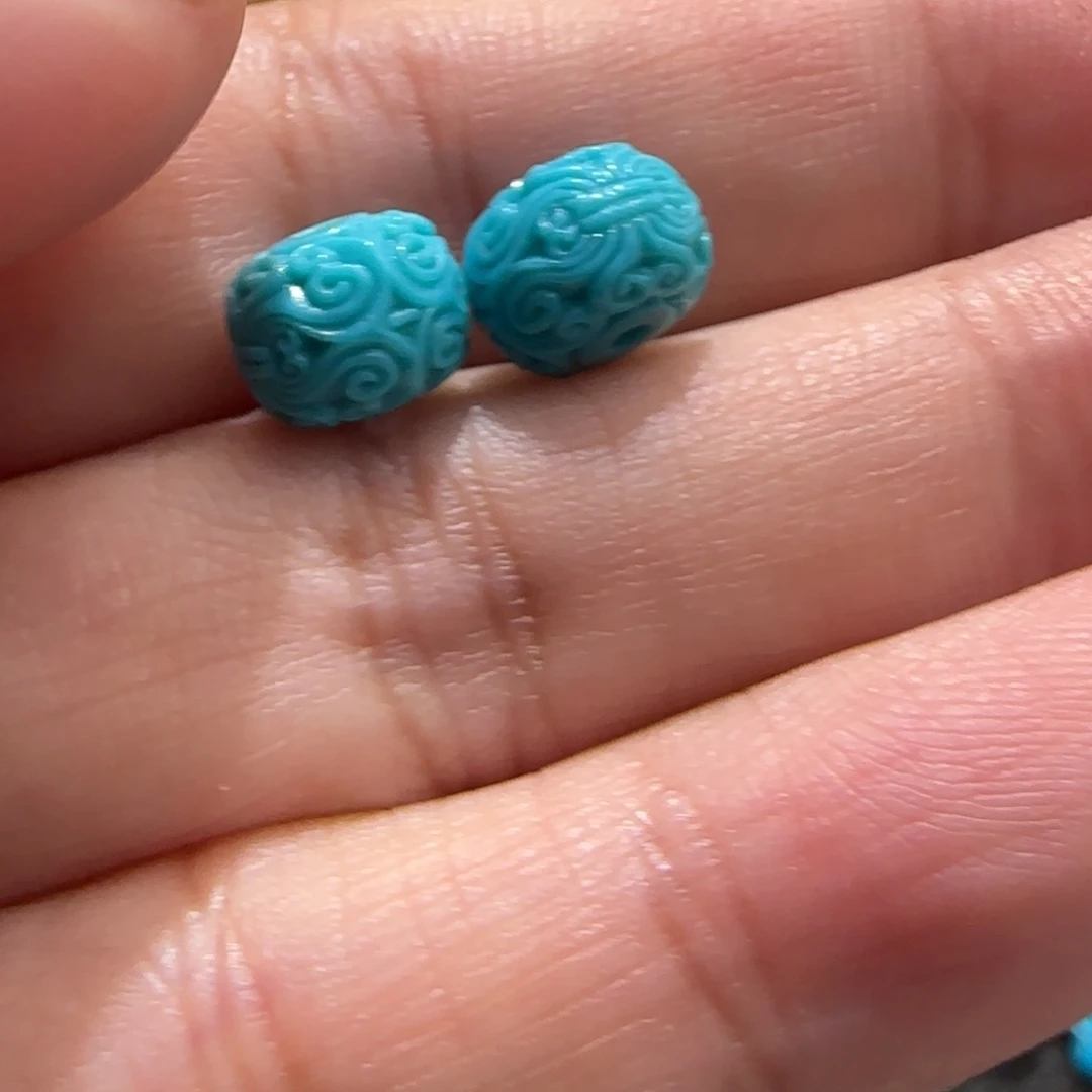 绿松石未镶嵌配饰