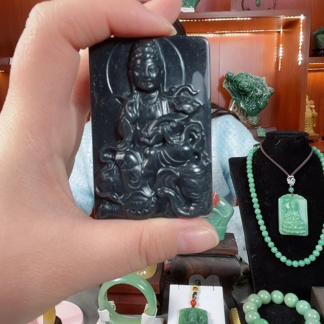 密玉（石英质玉）吊坠未镶嵌