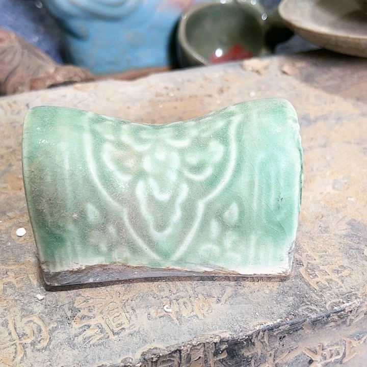 瓦当摆件摆件茶桌茶台陶瓷陶