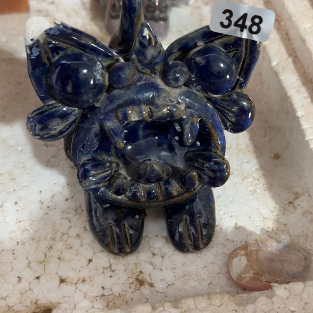 摆件纯手工抽象陶瓷摆件微瑕348