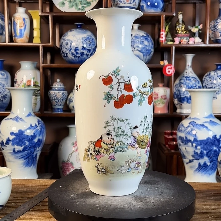 陶瓷景德镇陶瓷赏瓶