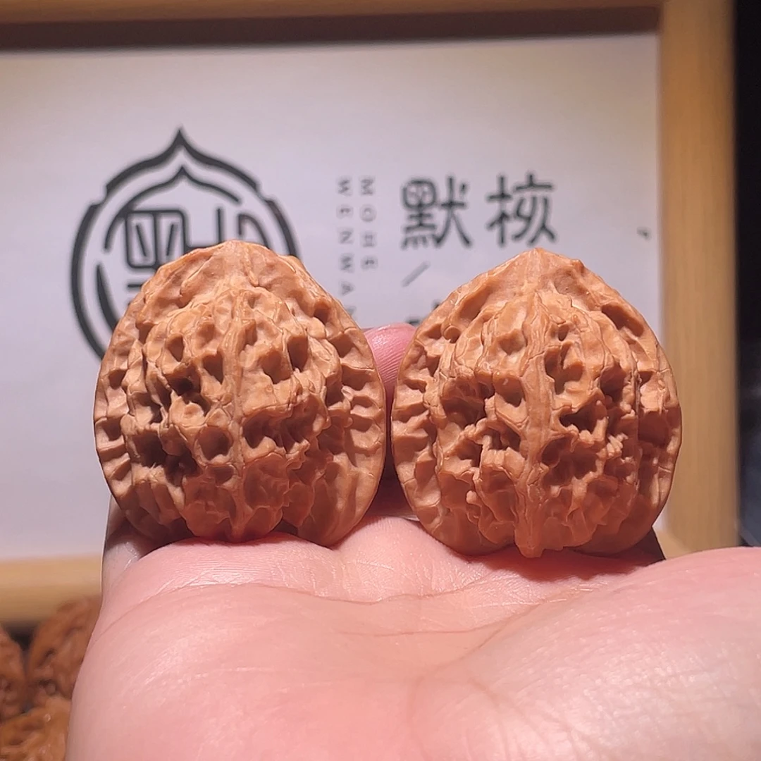 把件文玩核桃40全品苹果园