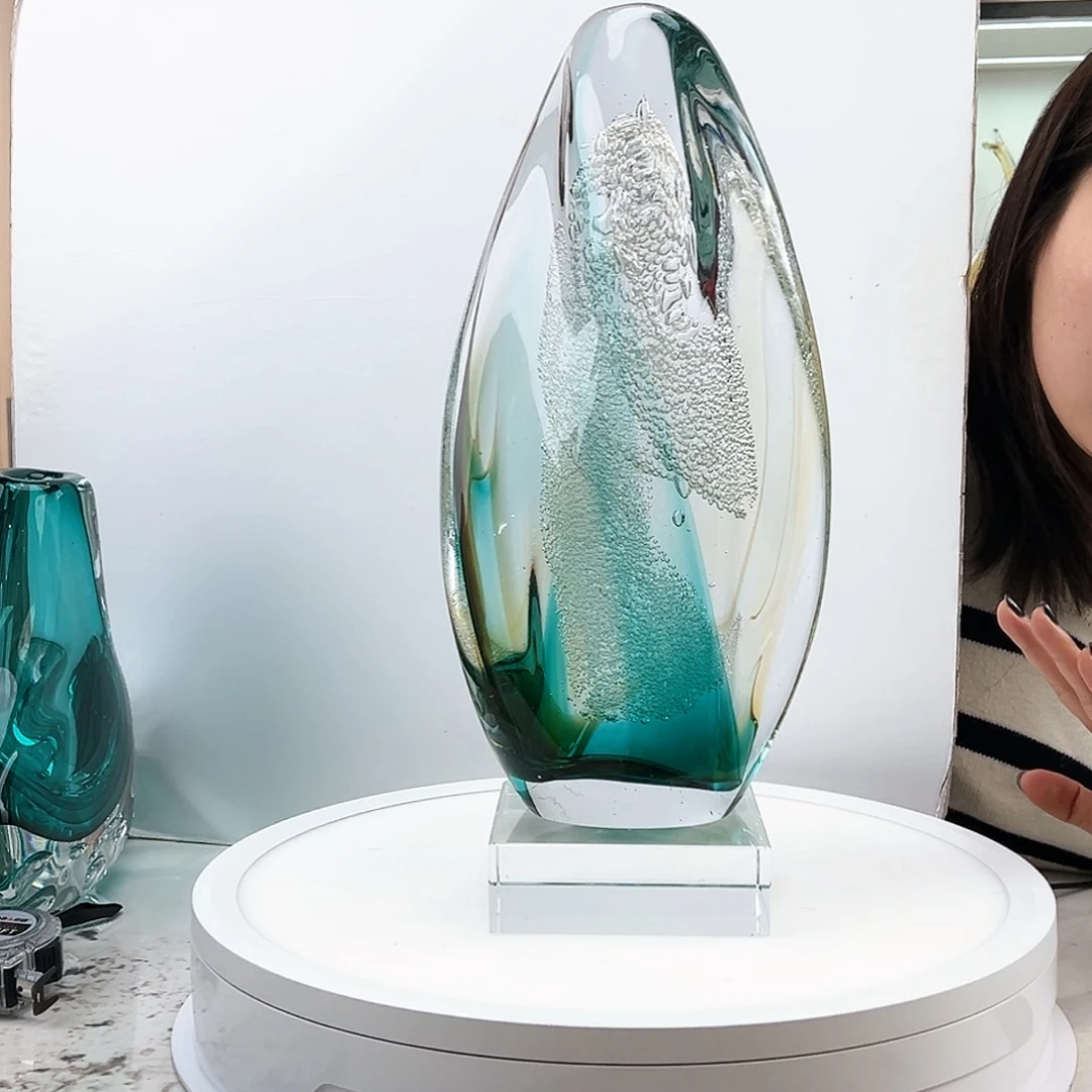 茶盏琉璃水晶月虹