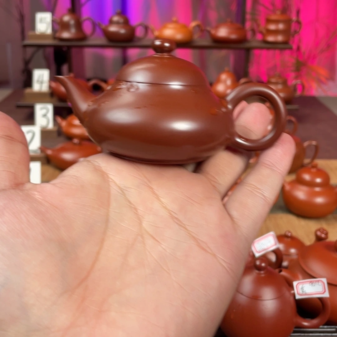 紫砂茶壶精工梨60cc