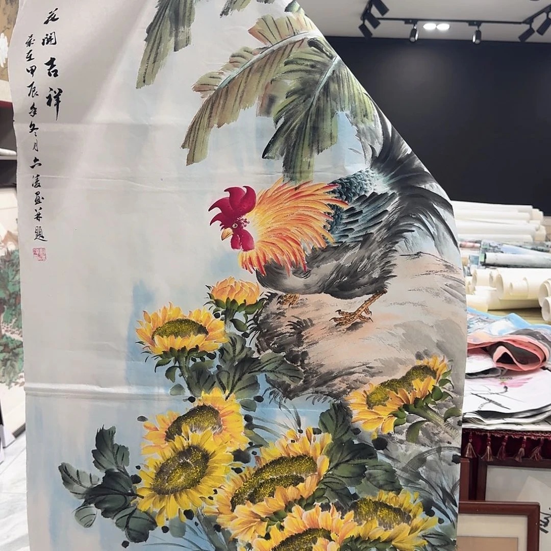 国画国画作品多次入选