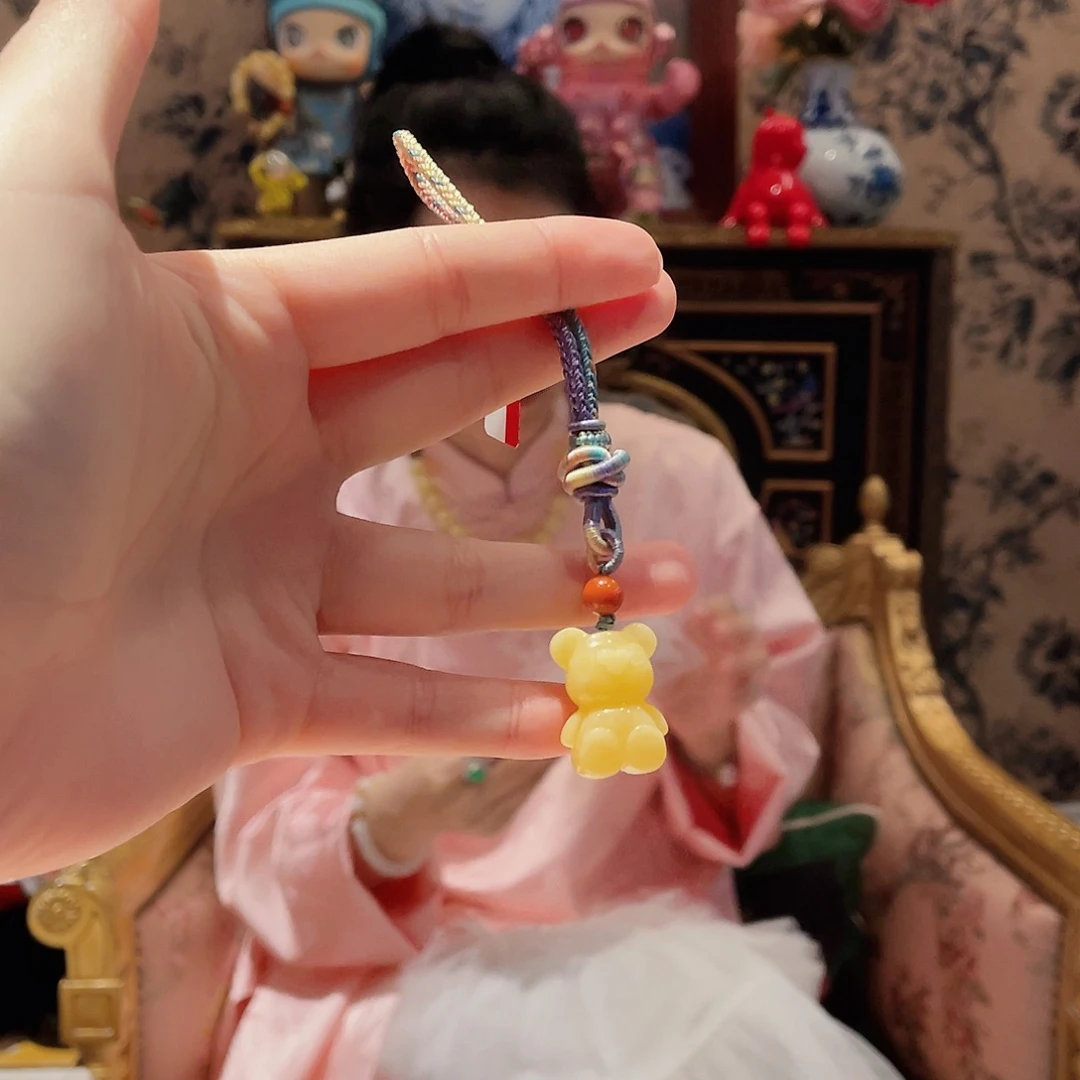 蜜蜡颈饰未镶嵌2号