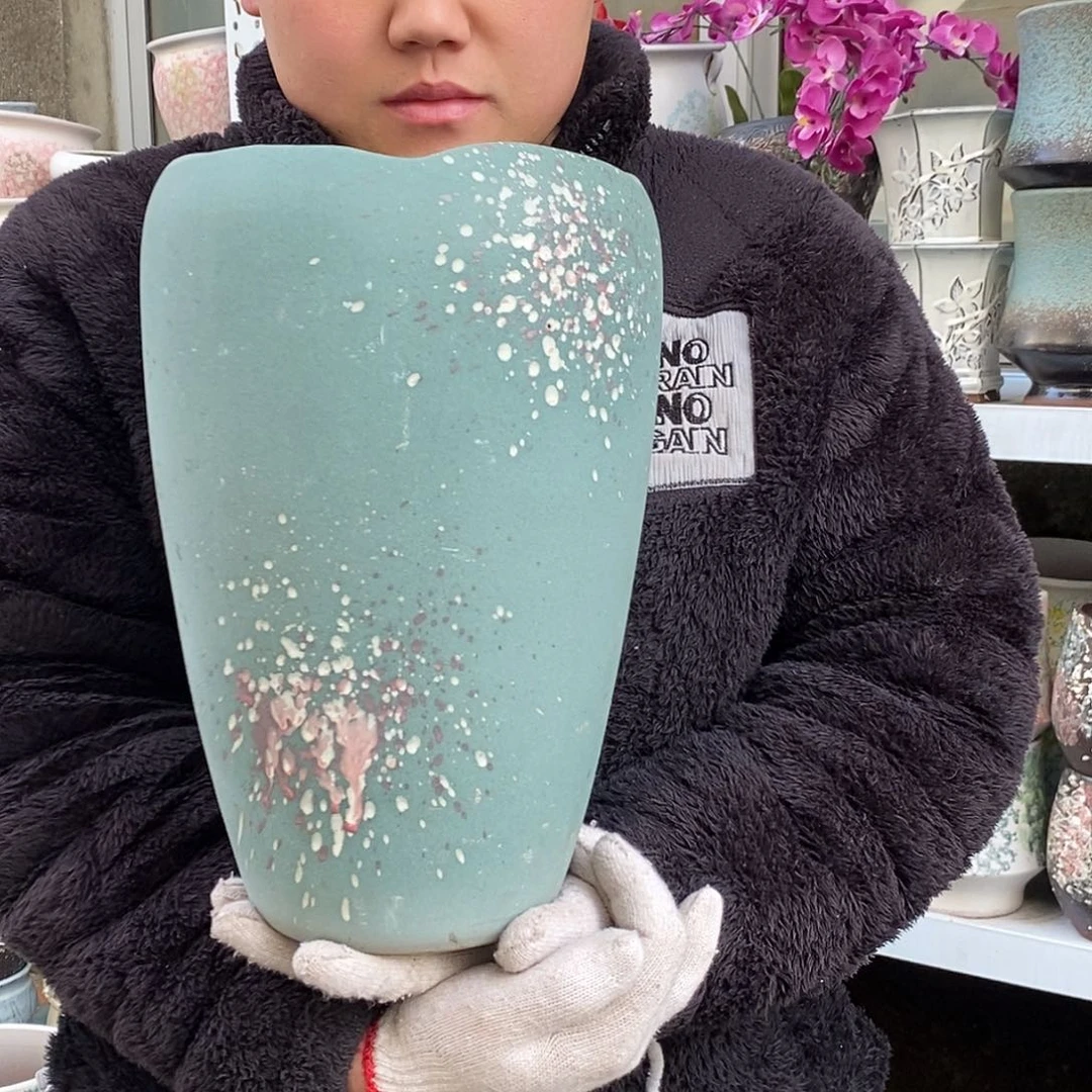 花盆紫砂口18高32福利