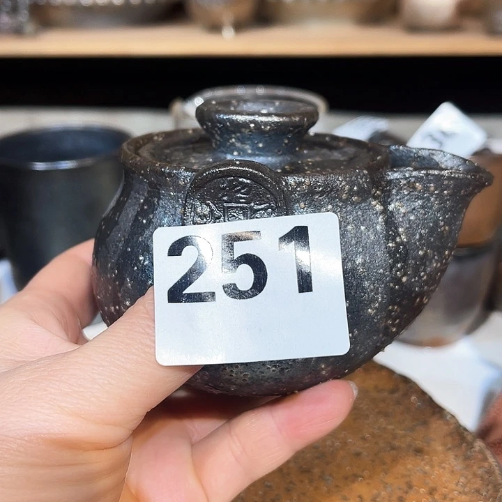 壶高温柴烧陶泥宝瓶