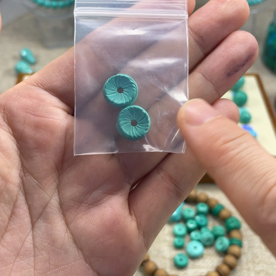 原生态湖北矿小配饰，直径12