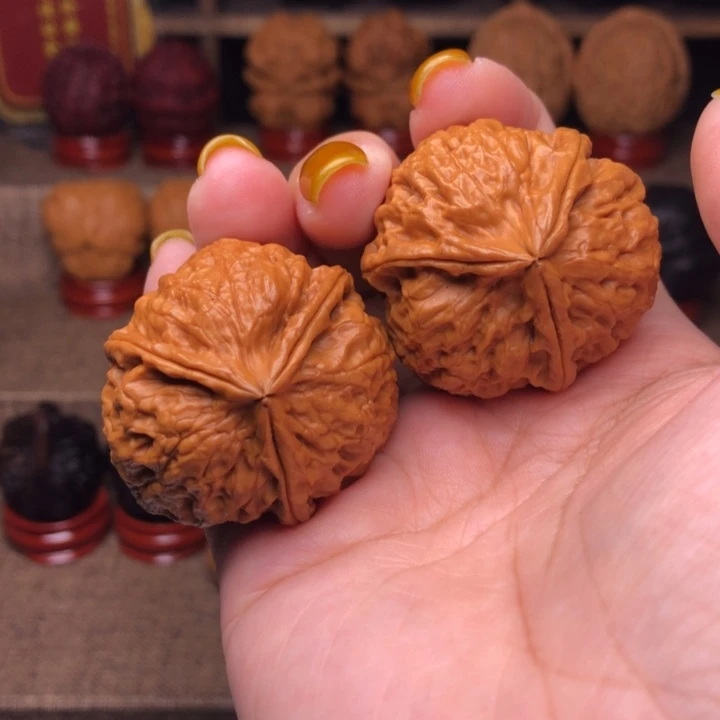 把件文玩核桃9号舍利塔三棱37尺