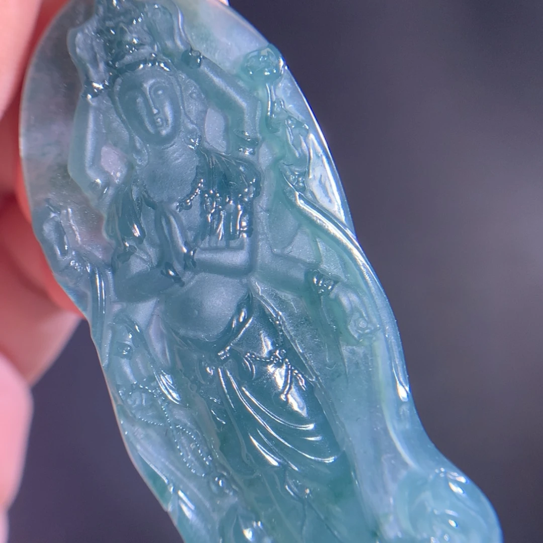 翡翠未镶嵌项圈天然A货翡翠