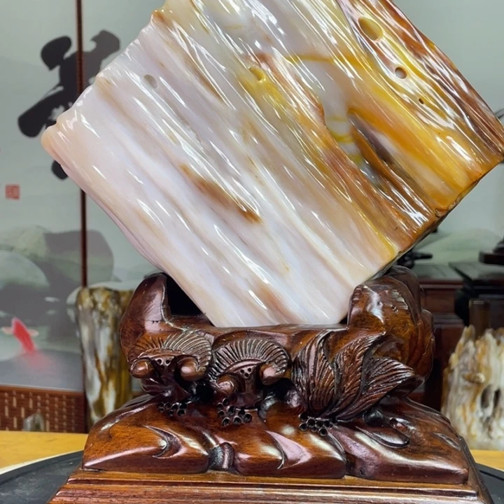 硅化玉未镶嵌珠宝奇石高36