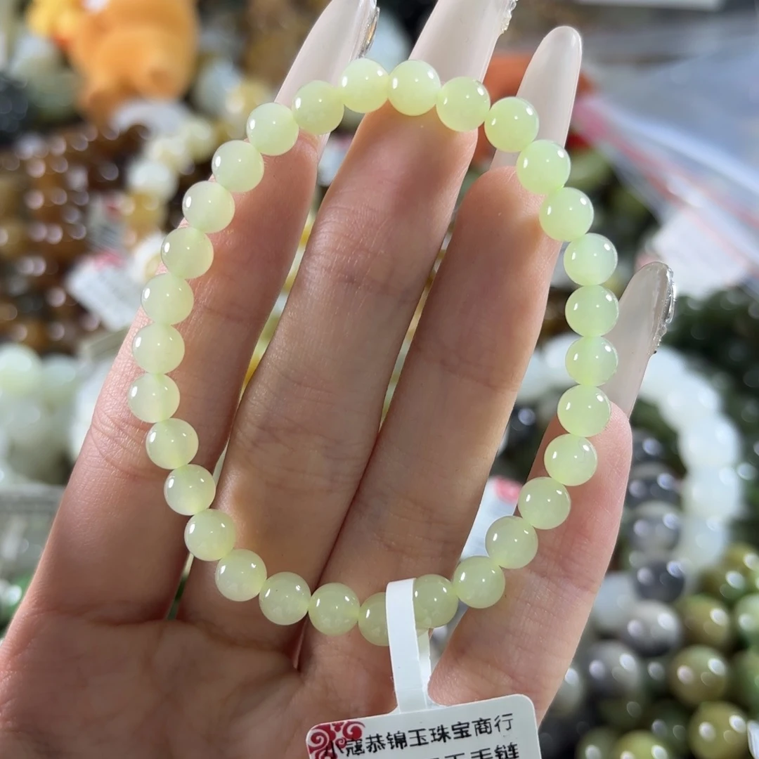 和田玉未镶嵌手链186