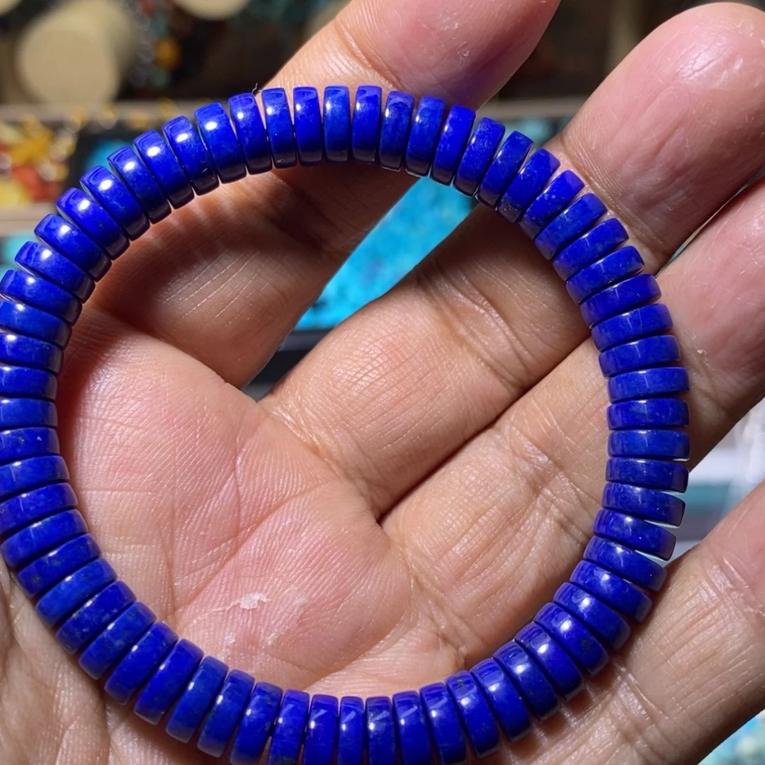 青金石未镶嵌配饰配饰