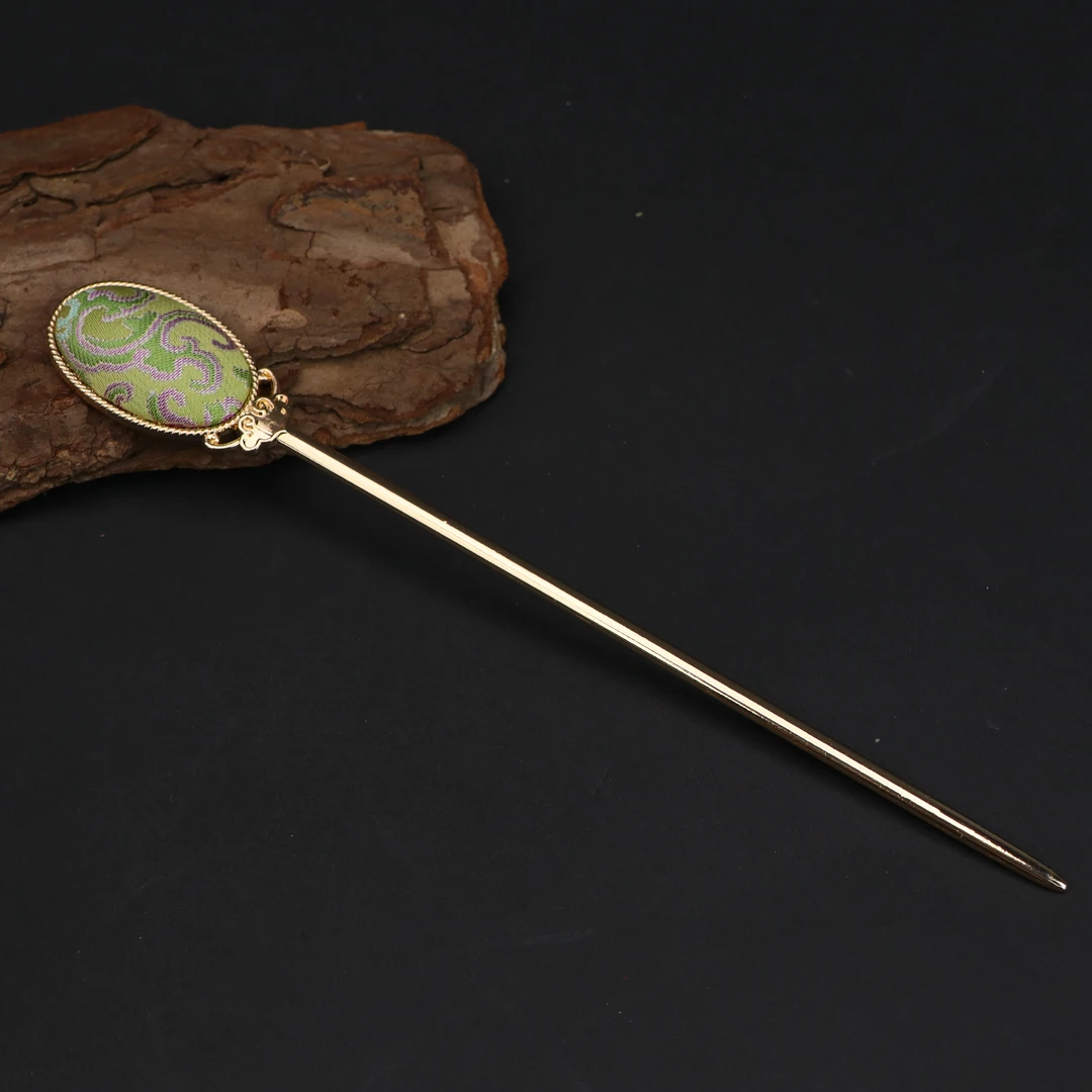 清素夔龙纹发钗发簪簪子复古百搭