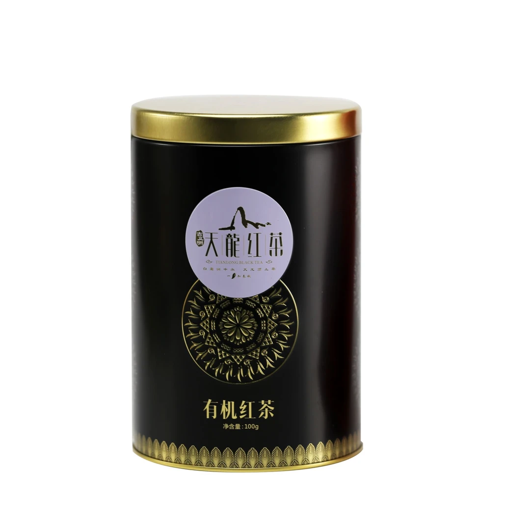 天龙红茶一级品(圆罐装)100g