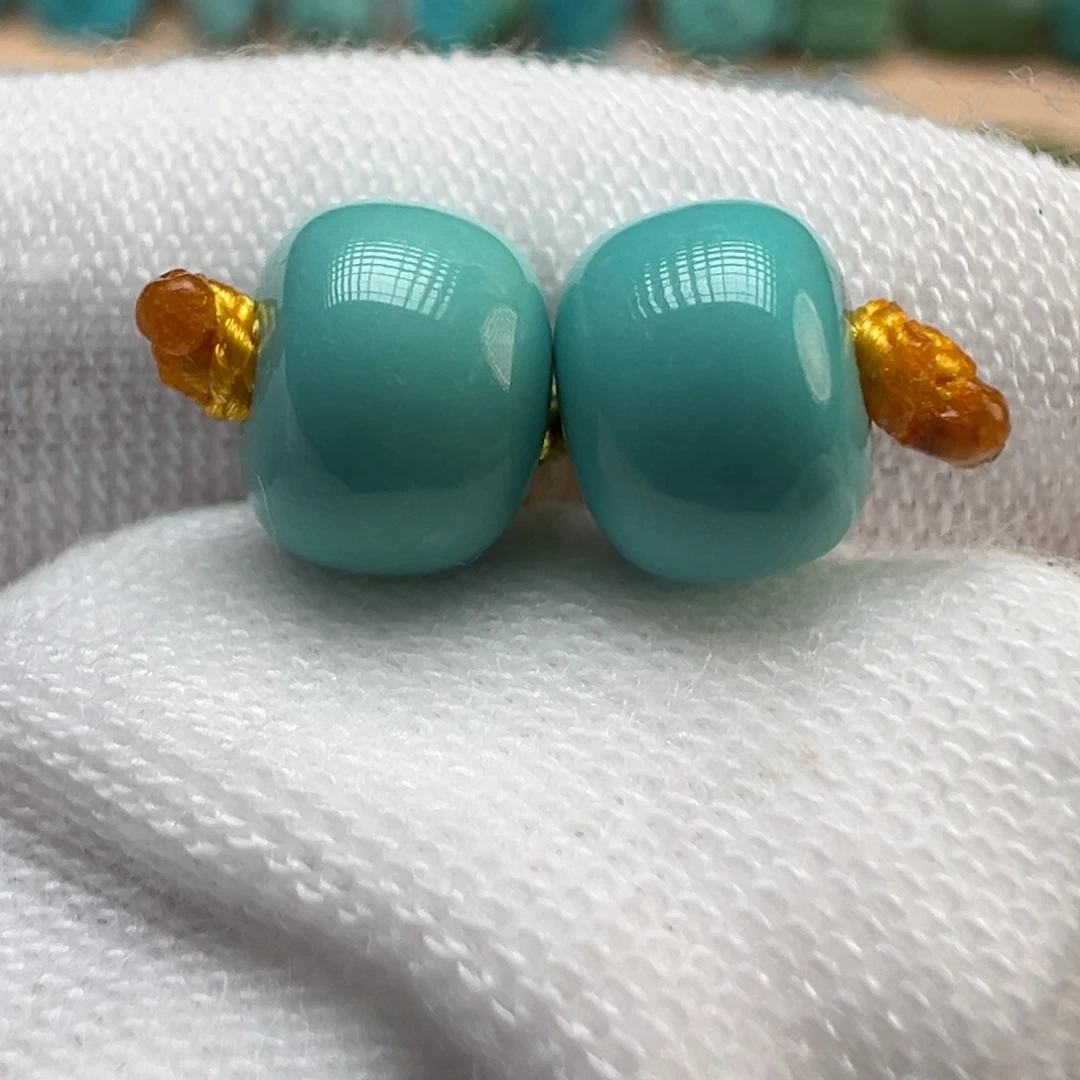 绿松石未镶嵌配饰7.2×5.3