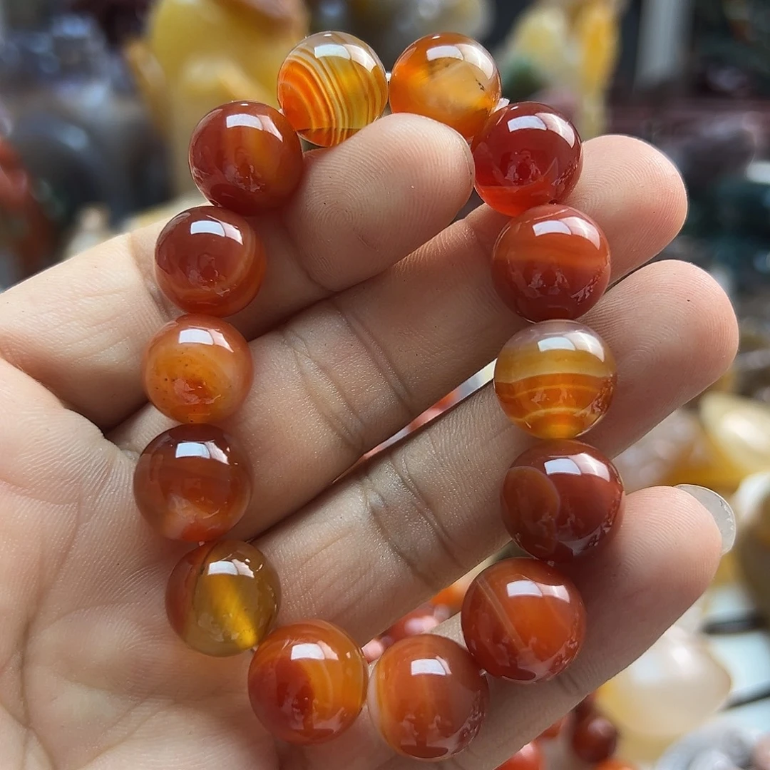 玛瑙/玉髓合金颈饰
